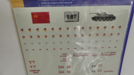 TL Decals 1:87 H0 leger Rusland voor Tanks ovp 1424