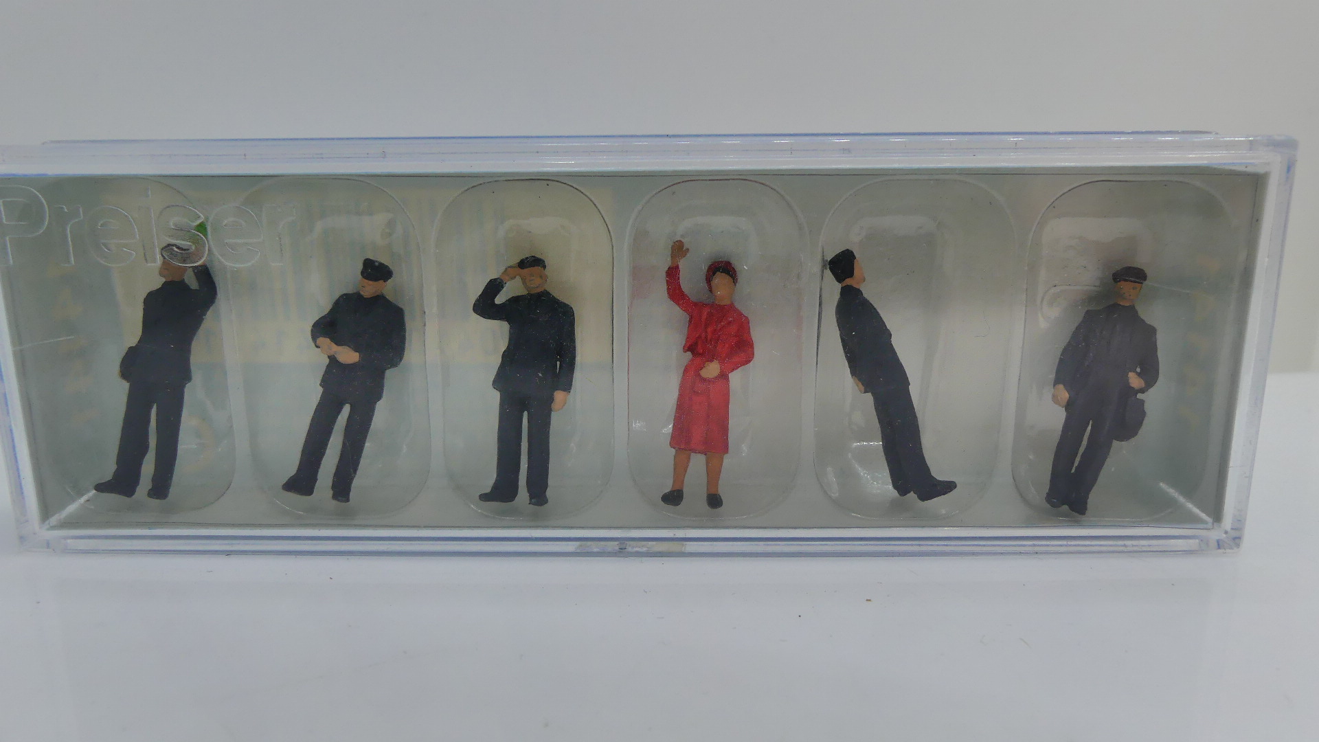 Preiser H0 1:87 Spoorweg personeel ovp 14141