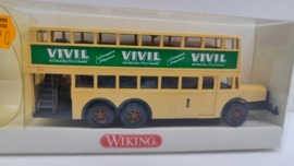 Wiking 1:87 H0 BVG dubbeldekker Berlin Vivil 873 01 26