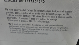 Faller H0 1:87 bouwdoos hulpverlener gebouwen ovp 190291