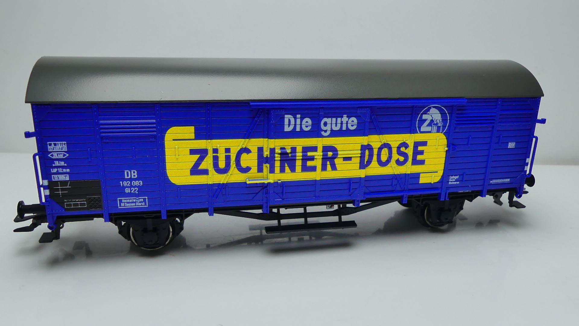 Märklin H0 Goederenwagon gesloten Märklin DB Züchner-Dose Jahreswagen 2023 ovp 48173