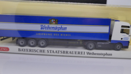 Wiking 1:87 H0 vrachtwagen MAN TGA XXL Staatsbrauerei Weihenstephan ovp PMS 82-15