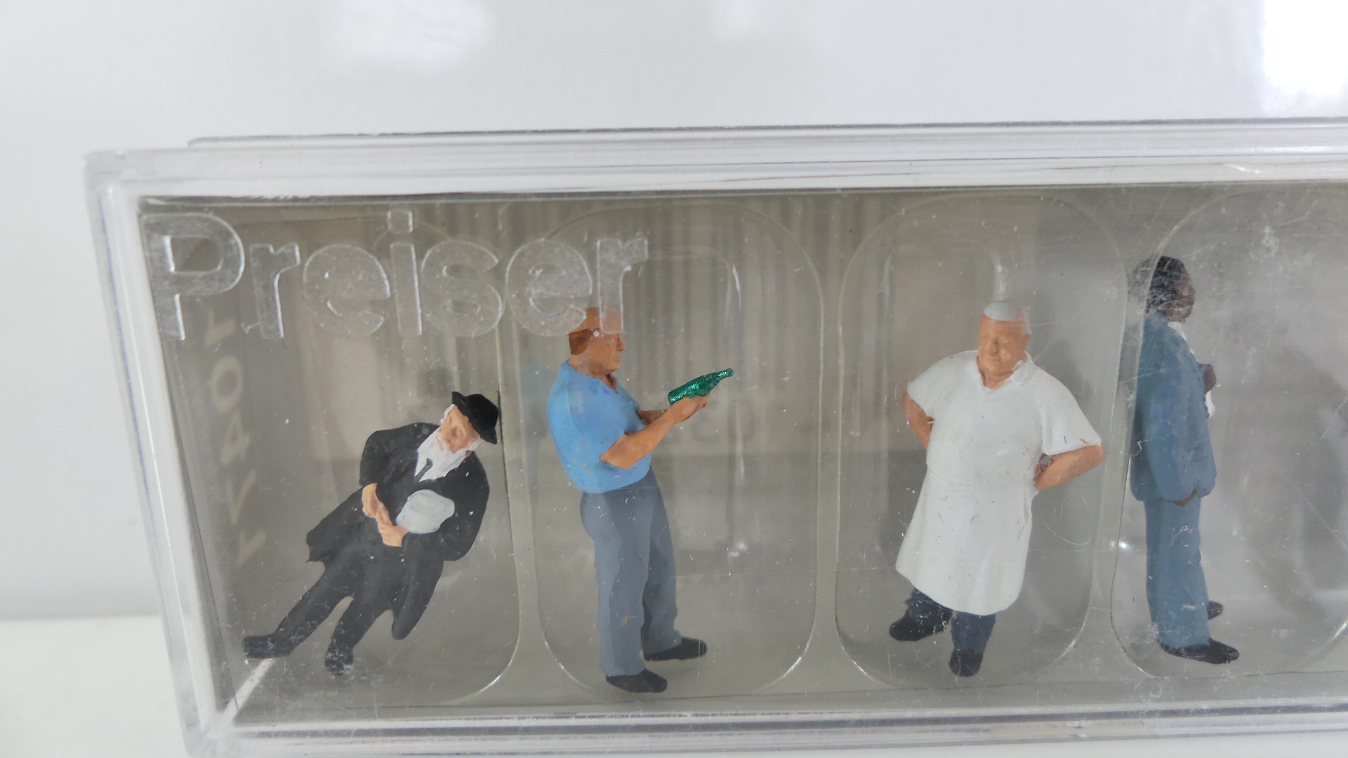 Preiser 1:87 H0  Amerikaanse straat scene / figuren ovp 10471