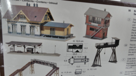 Faller  H0 1:87  Actie set Stations gebouwen ovp 90