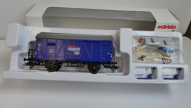 Märklin H0 DB Gesloten goederenwagon Märklin Magazin 1997 ovp 48752