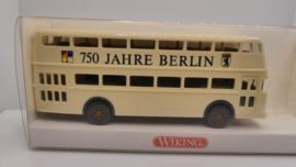 Wiking 1:87 H0 BUS Büssing 750 Jahre Berlin BVG lijn 20 Tegelort