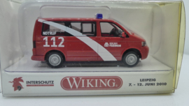 Wiking 1:87 VW T5 Feuerwehr Berlin SoMo Interschutz 2010 ovp 0601 58