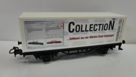Marklin H0 goederenwagon Containerwagon opdruk Collection software aus der Märklin-Stadt Göppingen ovp 4482-30 SOMO ZELDEN