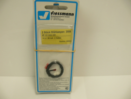 Viessmann Gloeilamp 1,8 mm rood ovp 3508