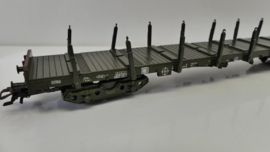 Märklin H0 goederenwagon röngenwagen met vrachtauto postmuseumswagon 1995 ovp 84668 PMS 63-06