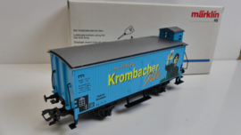 Märklin H0 1:87  Bierwagen DR Krombacher Pils ovp 3455 Exclusiv modell