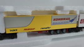 Roco H0 goederenwagon Kombirail DB dubbele set Roadrailer Europa SBB Cargo Migros ovp 1903