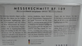 Busch 1:87 H0 Messerschmitt BF 109 vliegtuig ovp 25015