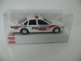 Busch 1:87 Chevrolet Caprice Canada Ontario Police Goderich ovp 47627