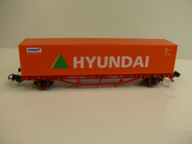 Piko H0 Container wagon DB Cargo Hyundai ovp 57760