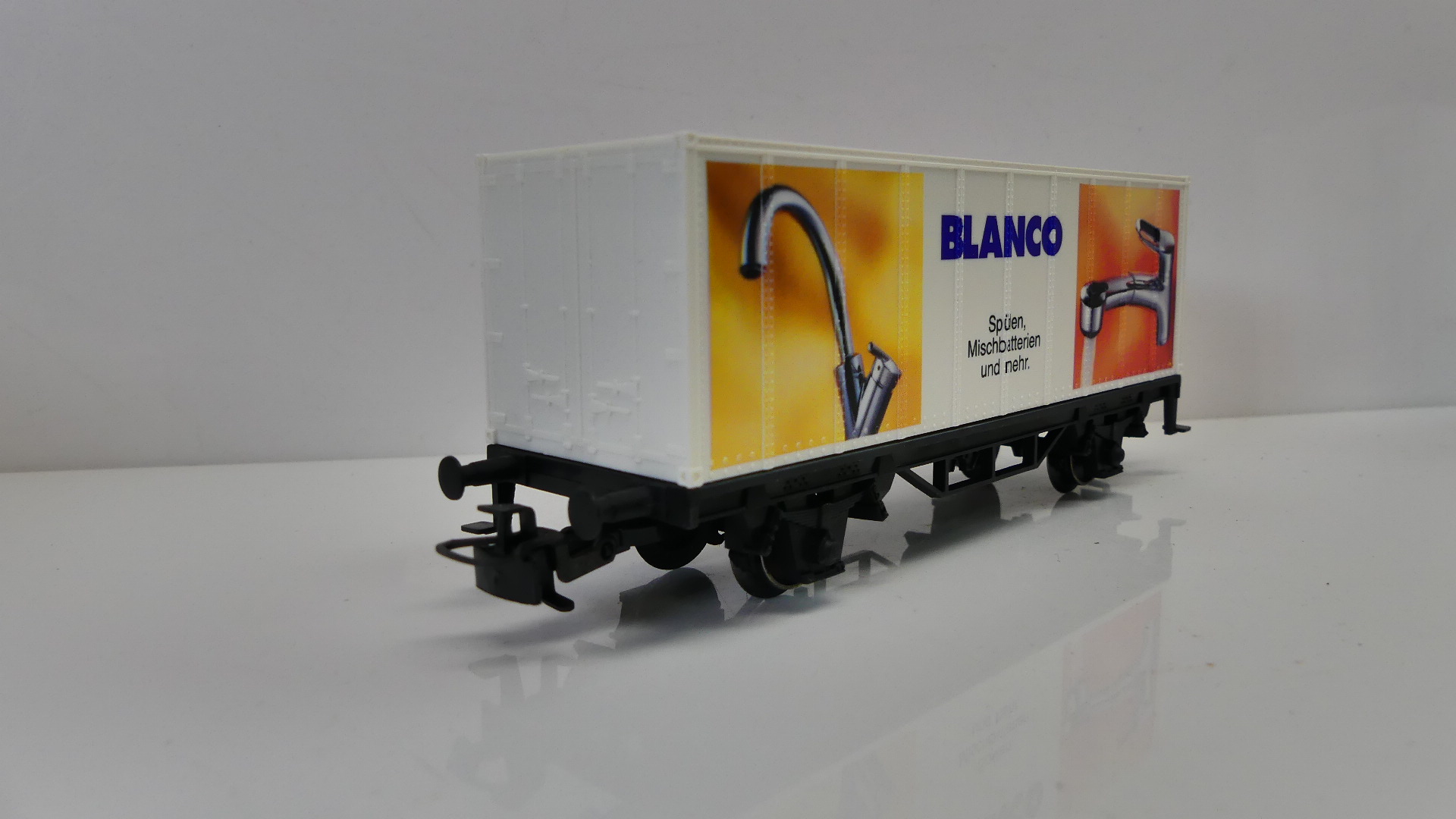 Märklin H0 goederenwagon Containerwagon Blanco Spülen Mischbatterien und Mehr ovp