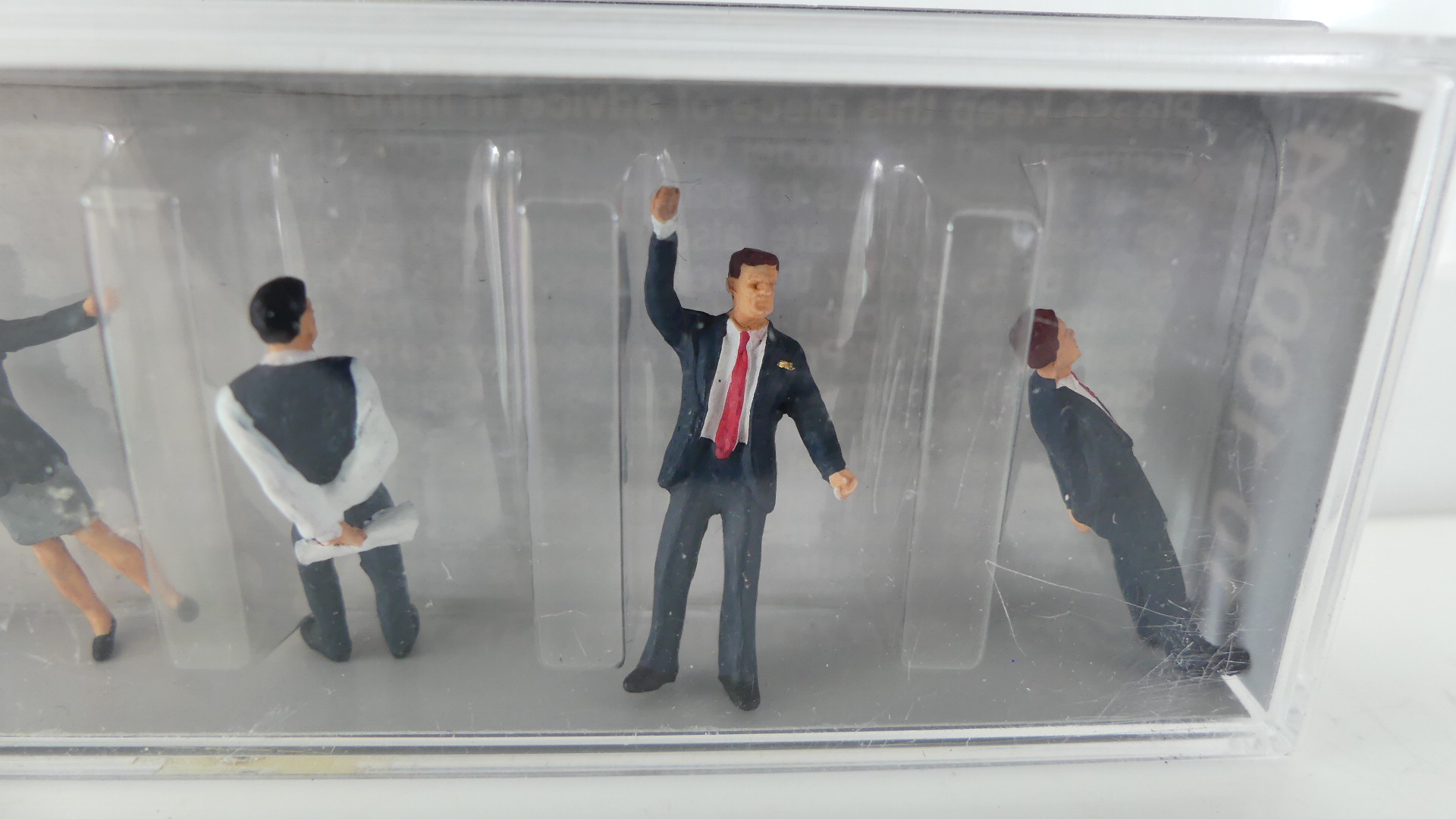 Preiser 1:87 H0  Amtrak Train Crew USA uitgave ovp 1010054