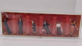 Preiser 1:87 Spoorweg personeel DB 1989 ovp 10236
