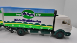 Wiking 1:87 H0 vrachtwagen Mercedes  MR Softy