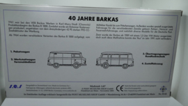 SES 1:87  PMS Post Museums Shop 40 Jahre Barkas ovp 95-02