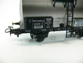 Märklin H0  Goederenwagon tankwagon ketelwagon Wilhelm Burck (Württembergischen Firma's)  uit set 2857