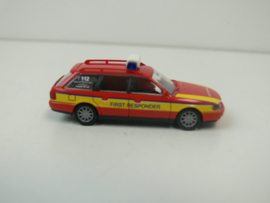 Rietze Audi A6 Avant Ambulance first responder ovp 50672