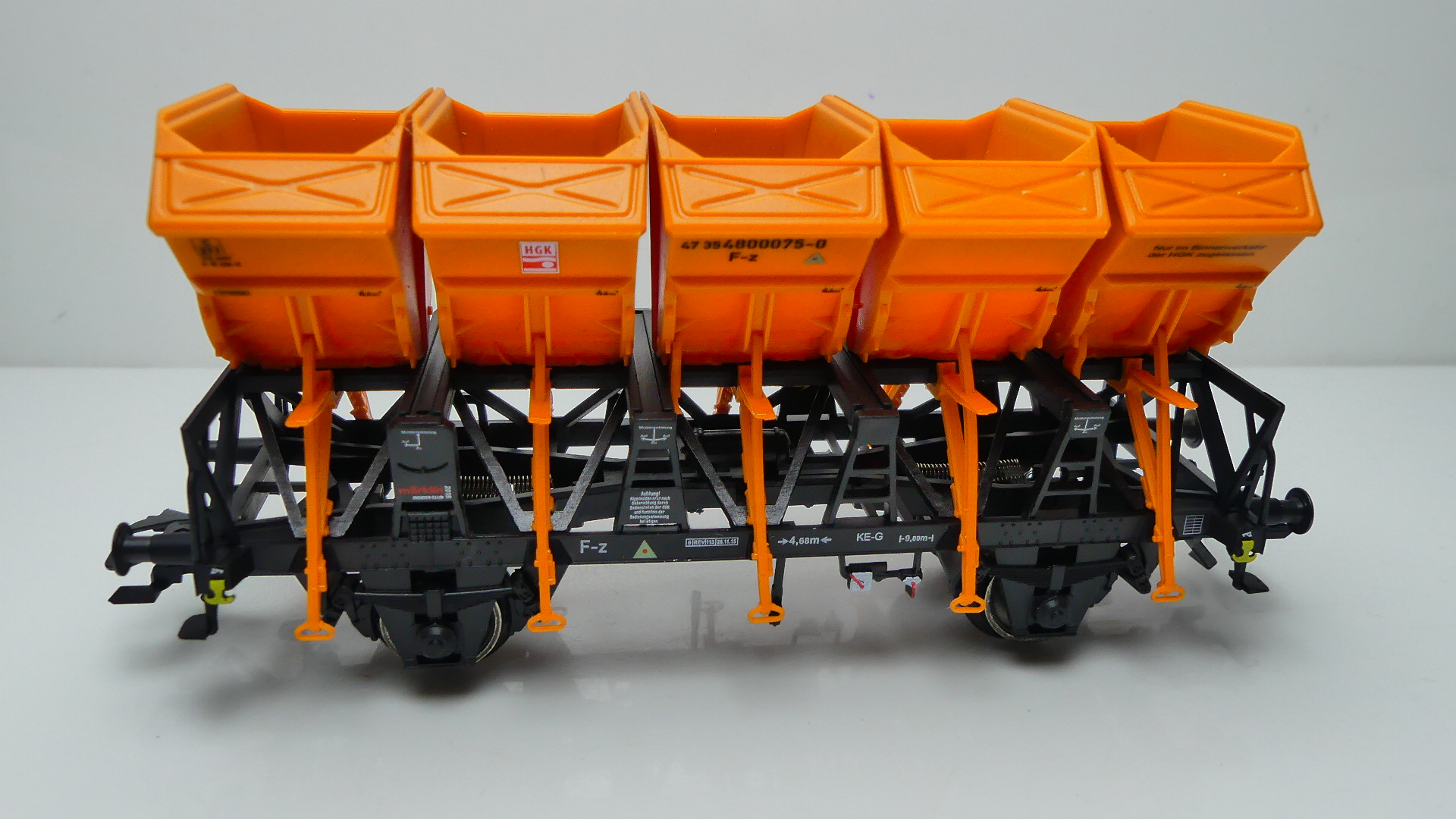 Märklin H0 goederenwagon Muldenkippwagen Jahreswagen jaarwagen 2018   ovp 48168