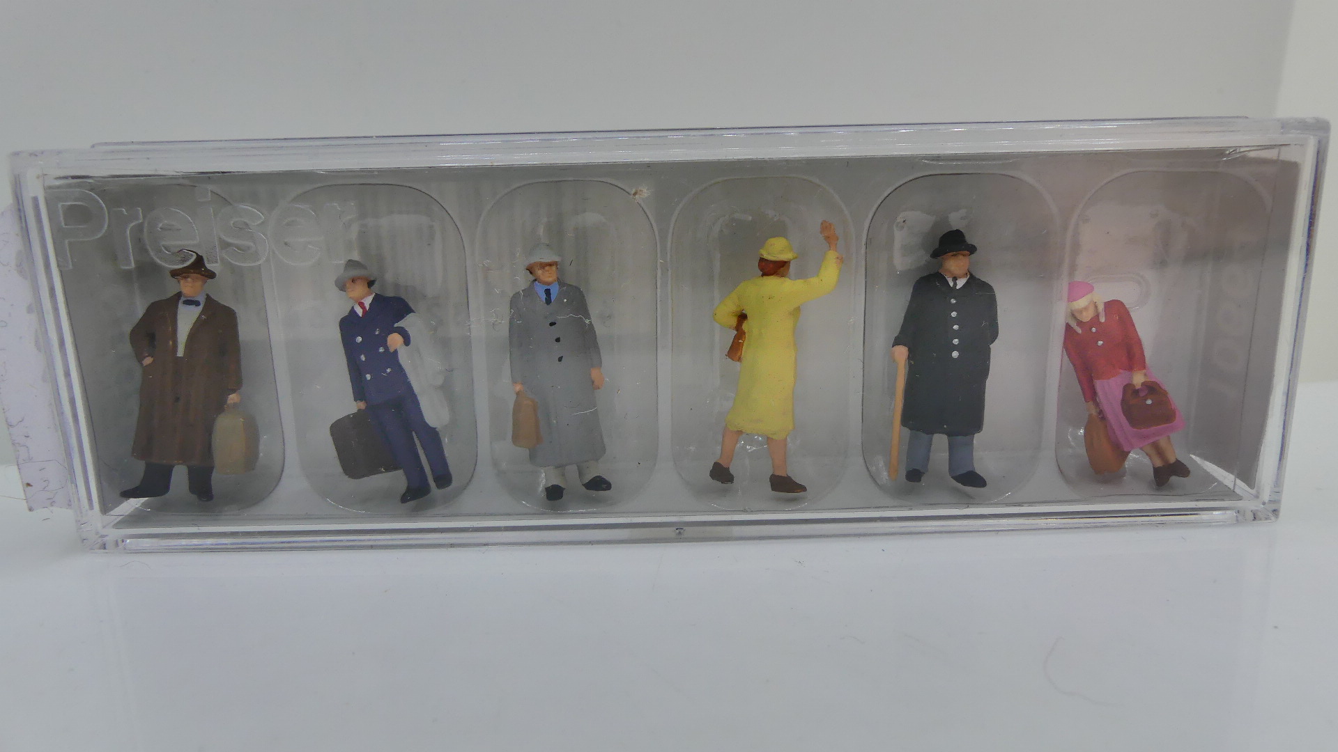 Preiser H0 1:87 reizigers / reizenden tijdperk III ovp 10664
