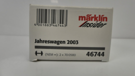 Märklin H0 1:87 goederenwagon Jahreswagen 2003 DB WBJ Baron Jeune  ovp 46744