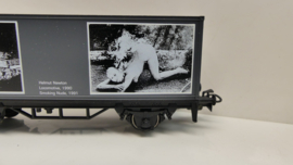 Märklin H0  goederenwagon Containerwagen Helmut Newton SOMO Kunst  ovp 31976