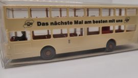 Wiking 1:87 H0 bus MAN SD 200 Berlin Bus Das nächste Mal am besten mit uns ovp 24730