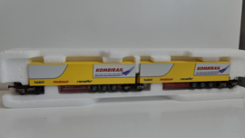 Roco H0 goederenwagon Kombirail DB dubbele set Talbot ovp 1903
