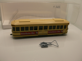 Wiking 1:87 H0 Tram Schultheiss Bier ovp 075001