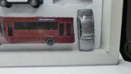 Wiking 1:87 H0 4 delige set Mercedes Benz voertuigen ovp