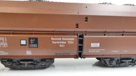 Roco H0 goederenwagon Deutsche Reichsbahn Saarbrücken Zelflosser ovp 46242