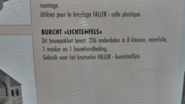 Bouwpakket H0:  Faller Burg Lichtenfels ovp 191716