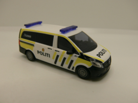 Busch 1:87 H0 Mercedes Benz V Klasse Norwegen Norwegen Politi Polizei ovp 51167