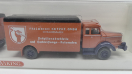 Wiking 1:87 H0 vrachtwagen Krupp Titan Friedrich Butzke ovp 891 37 41