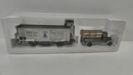Märklin H0 1:87 goederenwagon Museumwagen 1996 Papier fabriek Salach ovp 48096