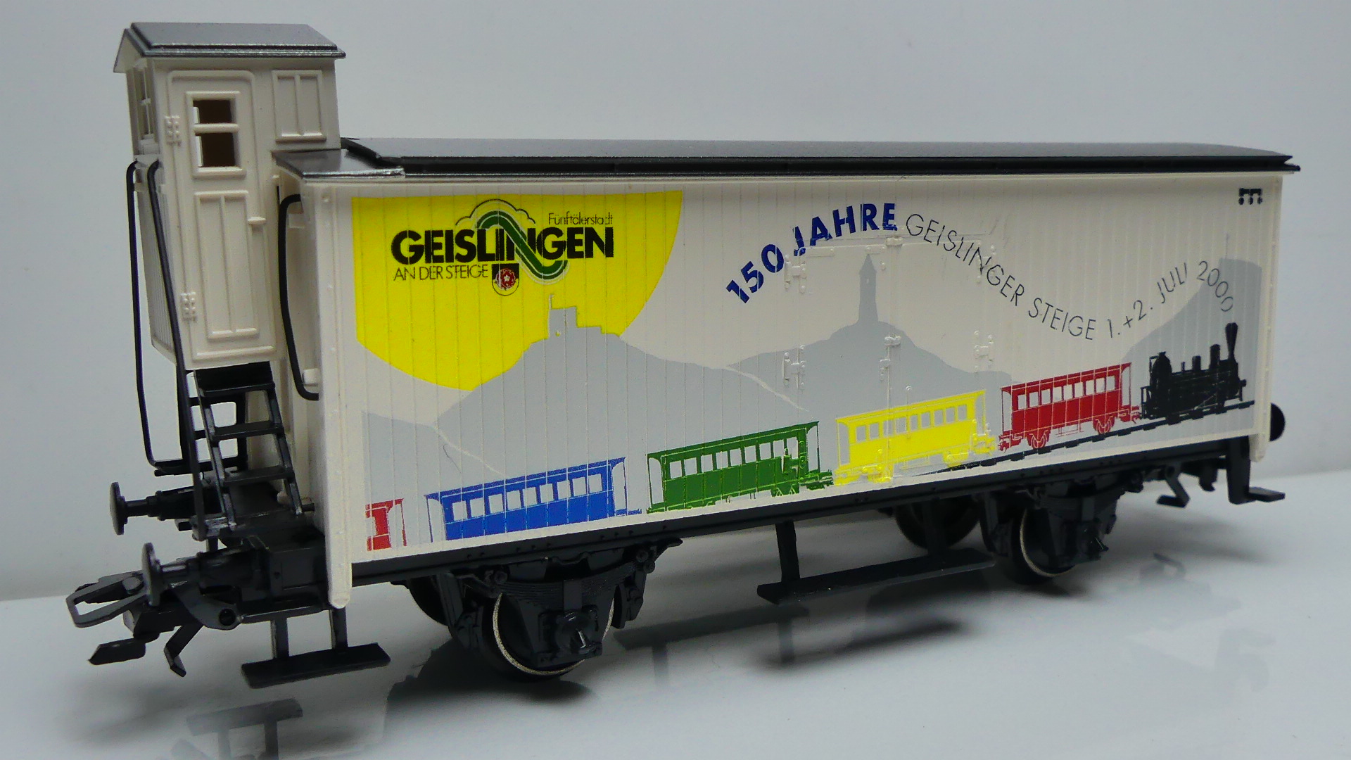 Märklin H0 Goederenwagon 150 Jahre Geislinger Steige 2000 SOMO ovp 4680.069