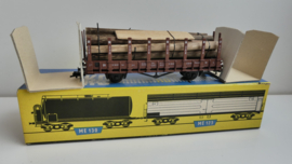 Piko H0  goederenwagon DR  Röngenwagon met Houtlading ovp 5/6416-015