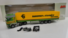 AWM 1:87 H0 vrachtwagen  DAF Radkovsky & Steinböck Traun Austria ovp 54010