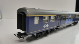 Märklin H0 personenwagon NS 1e klasse met reclamebanen ovp 4117 Met originele reclame stickervel