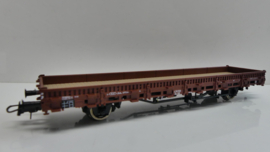 Roco H0 Goederenwagon Schwenkrungenwagen KS 56 DB, beladen met  5t MAN + DKW Munga ovp 67806 Wisselstroom