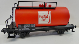 Märklin H0 Goederenwagon ketelwagen SJ Zweden opdruk Enjoy Coca Cola Light Trademark REGD ovp