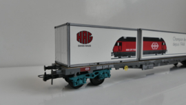 HAG H0 Goederenwagon SBB Flachwagen Sgss ovp  388 AC