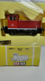 Brawa H0 Dieselloc BR  312 Cargo ovp 0553 AC