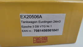 Exact-Train HO Tankwagon Eurdingen DB VTG ovp 20506A