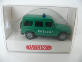 Wiking HO Mercedes G350  Polizei ovp 106 01 20