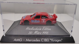 Herpa 1:87 H0  Mercedes Benz AMG Mercedes Benz C 180  Krages Hockenheim Edition 30 März 1995 ovp 036375